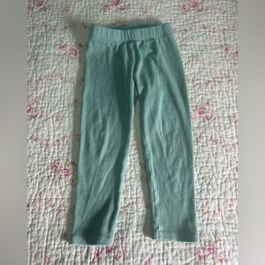 Green Zara leggings size 3-4